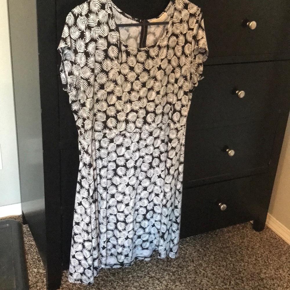 Michael Kors Palm Leaf Dress